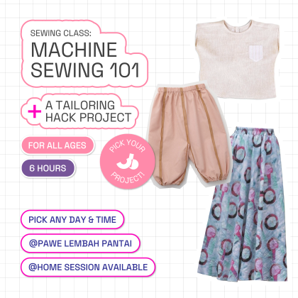 Machine Sewing 101 + A Tailoring Hack Project